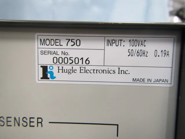 Hugle モデル750 Surface Potential Sensor Detail Image - ASKINDEX Korea
