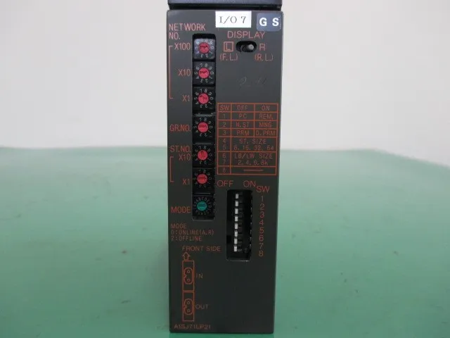 미쓰비시 A1SJ71LP21 시퀀서(PLC) 상세 이미지 - ASKINDEX 코리아