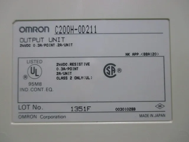 오므론 C200H-OD211 시퀀서(PLC) 상세 이미지 - ASKINDEX 코리아