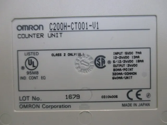 오므론 C200H-CT001-V1 시퀀서(PLC) 상세 이미지 - ASKINDEX 코리아