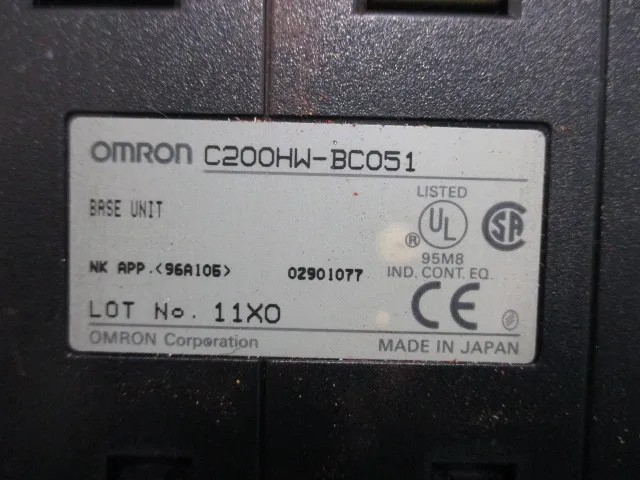 오므론 C200HW-BC051 시퀀서(PLC) 상세 이미지 - ASKINDEX 코리아