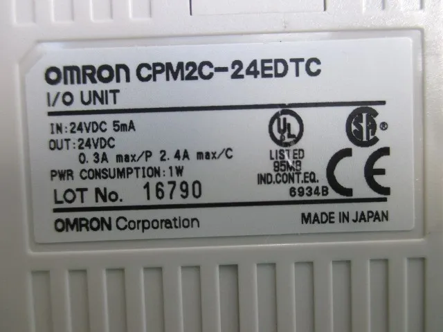 오므론 CPM2C-24EDTC 시퀀서(PLC) 상세 이미지 - ASKINDEX 코리아