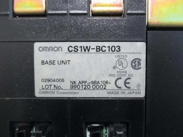 오므론 CS1W-BC103 시퀀서(PLC) 상세 이미지 - ASKINDEX 코리아
