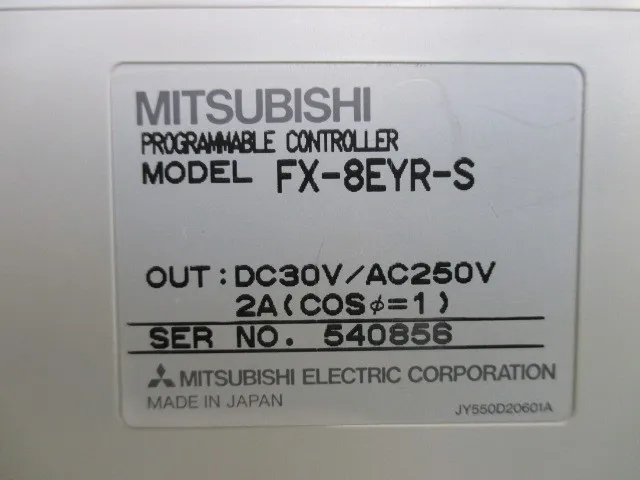 미쓰비시 FX-8EYR-S 시퀀서(PLC) 상세 이미지 - ASKINDEX 코리아