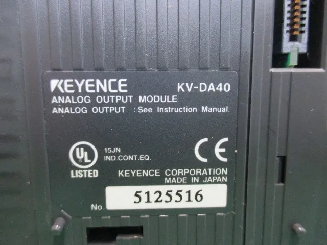 Keyence KV-DA40 시퀀서(PLC) 상세 이미지 - ASKINDEX 코리아