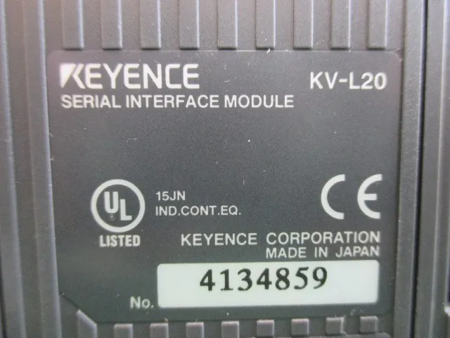 Keyence KV-L20 시퀀서(PLC) 상세 이미지 - ASKINDEX 코리아