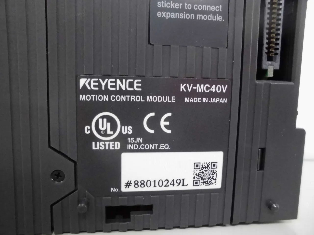 Keyence KV-MC40V 시퀀서(PLC) 상세 이미지 - ASKINDEX 코리아