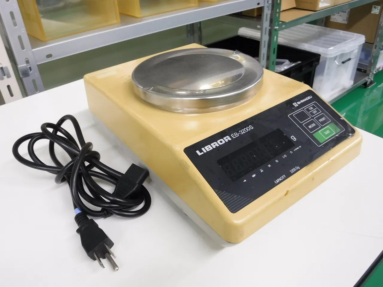 시마즈 제작소 EB-3200S 전자 저울 상세 이미지 - ASKINDEX 코리아