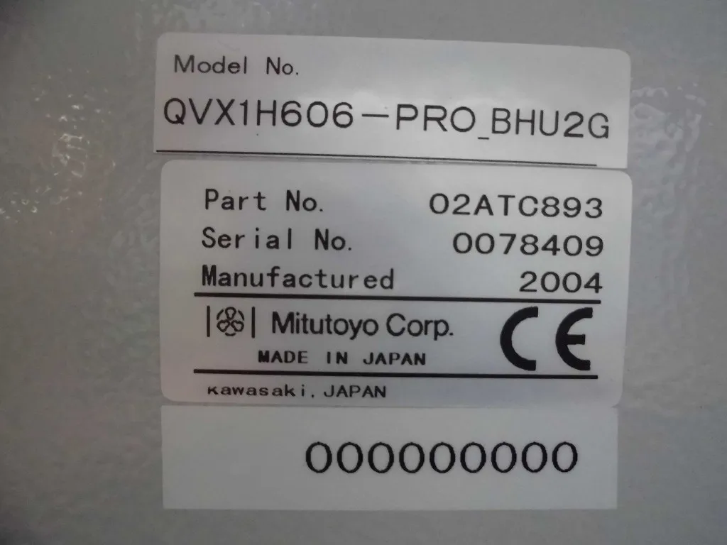 Mitutoyo QVX1H606-PRO_BHU2G CNC image measuring device Detail Image - ASKINDEX Korea