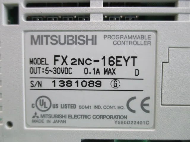 미쓰비시 FX2NC-16EYT 시퀀서(PLC) 상세 이미지 - ASKINDEX 코리아
