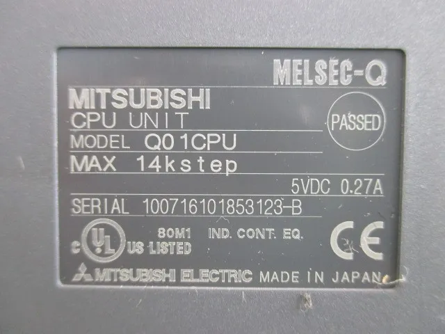 미쓰비시 Q01CPU 시퀀서(PLC) 상세 이미지 - ASKINDEX 코리아