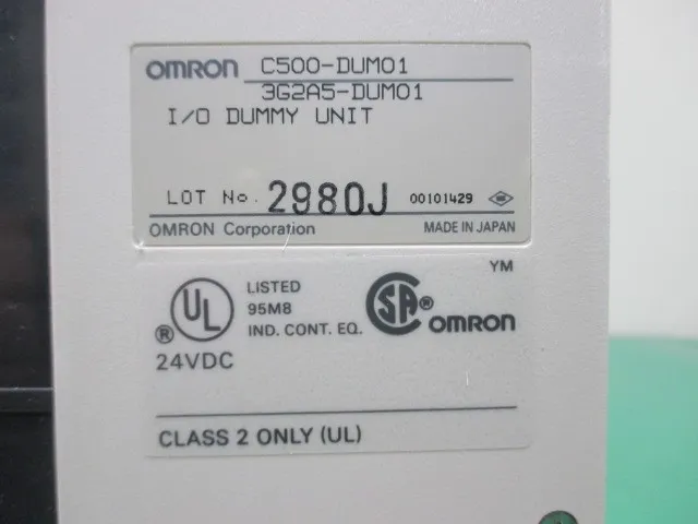 오므론 C500-DUM01/3G2A5-DUM01 시퀀서(PLC) 상세 이미지 - ASKINDEX 코리아