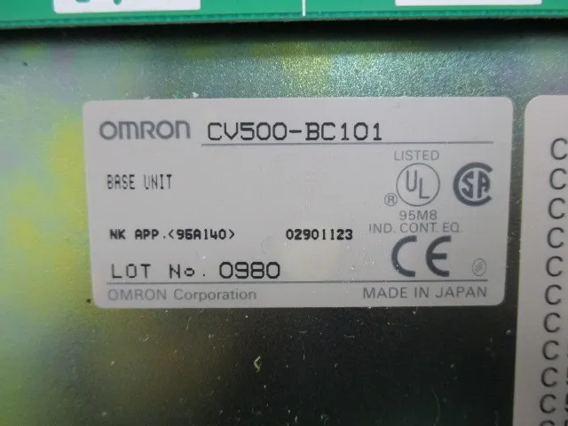 오므론 CV500-BC101 시퀀서(PLC) 상세 이미지 - ASKINDEX 코리아