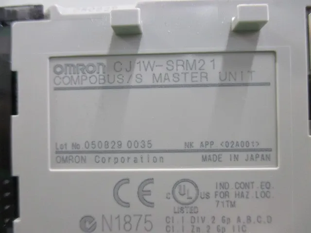 오므론 CJ1W-SRM21 시퀀서(PLC) 상세 이미지 - ASKINDEX 코리아