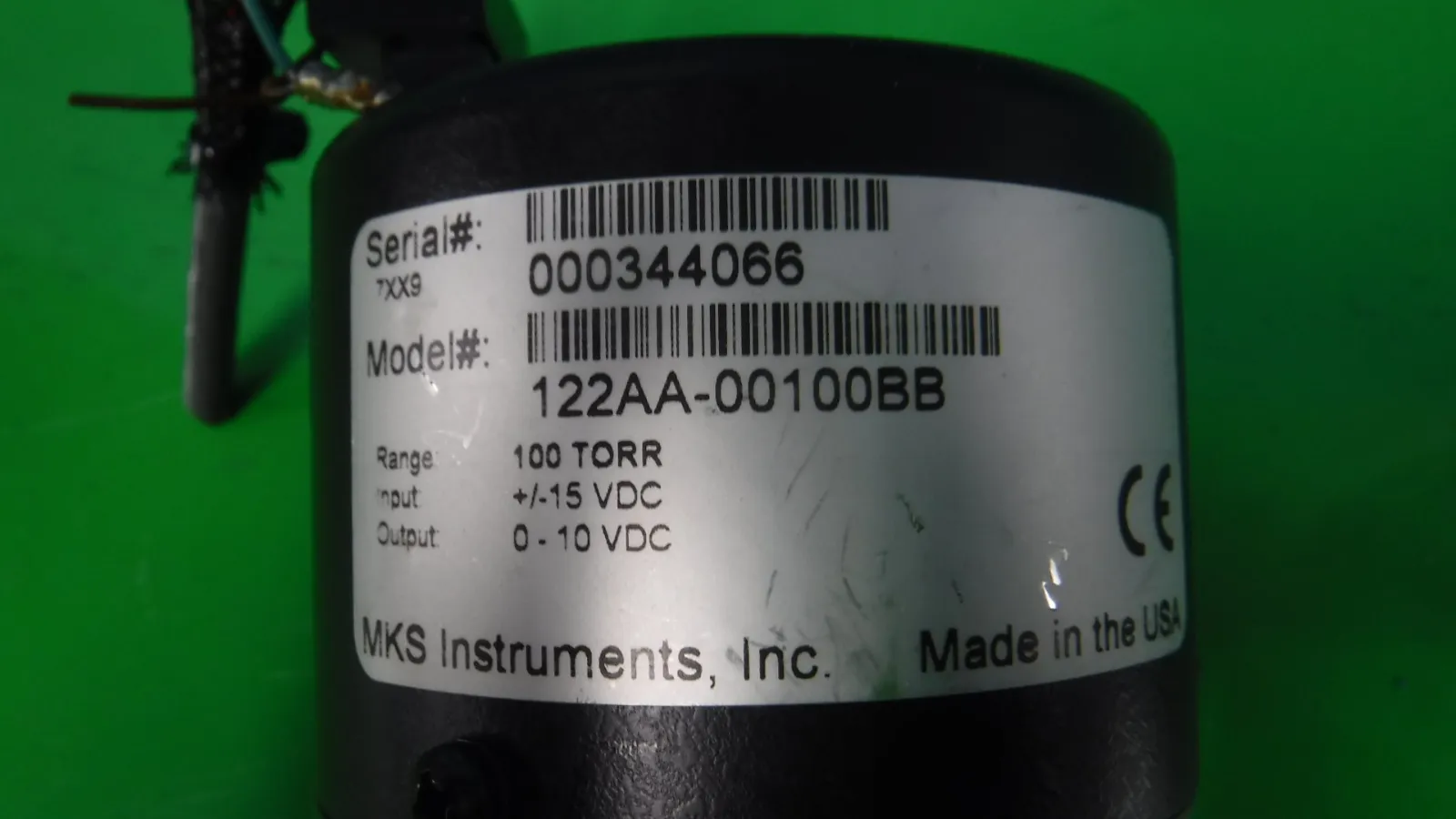 MKS 122AA-00100BB 진공 게이지 상세 이미지 - ASKINDEX 코리아