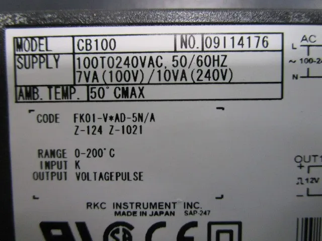 Ritual and Industry (RKC) CB-100 Temperature controller Detail Image - ASKINDEX Korea