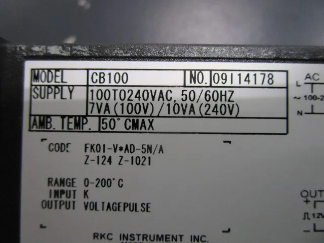 Ritual and Industry (RKC) CB-100 Temperature controller Detail Image - ASKINDEX Korea