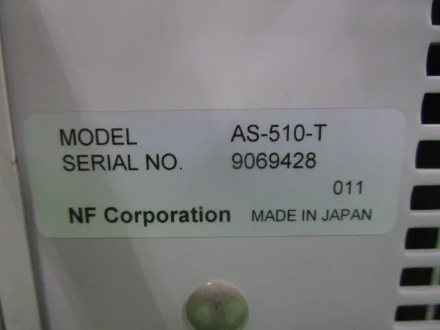 NF AS-510-T 임피던스 측정기 (연료 전지) 상세 이미지 - ASKINDEX 코리아