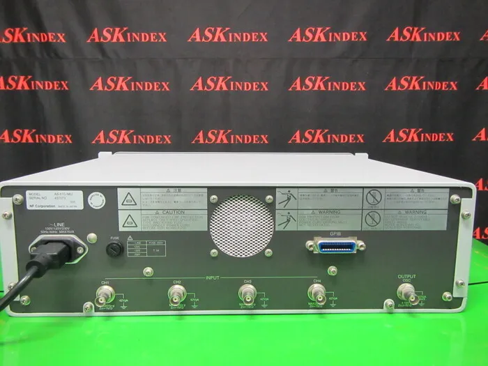 nf 회로 설계 블록 ＡＳ－510-ＩＭＵ 임피던스 분석기 상세 이미지 - ASKINDEX 코리아