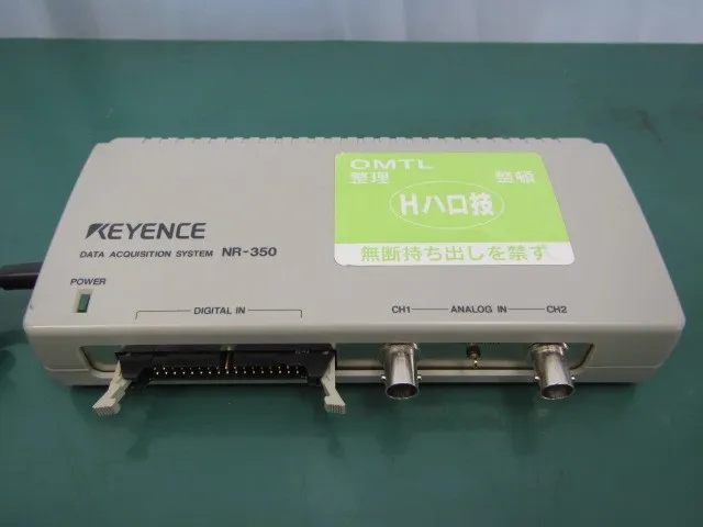 Keyence NR-350 데이터 로거 상세 이미지 - ASKINDEX 코리아