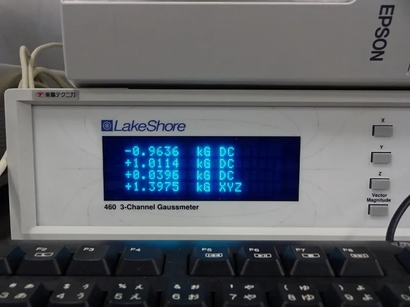 Lake Shore 460 Gaussmeter Detail Image - ASKINDEX Korea
