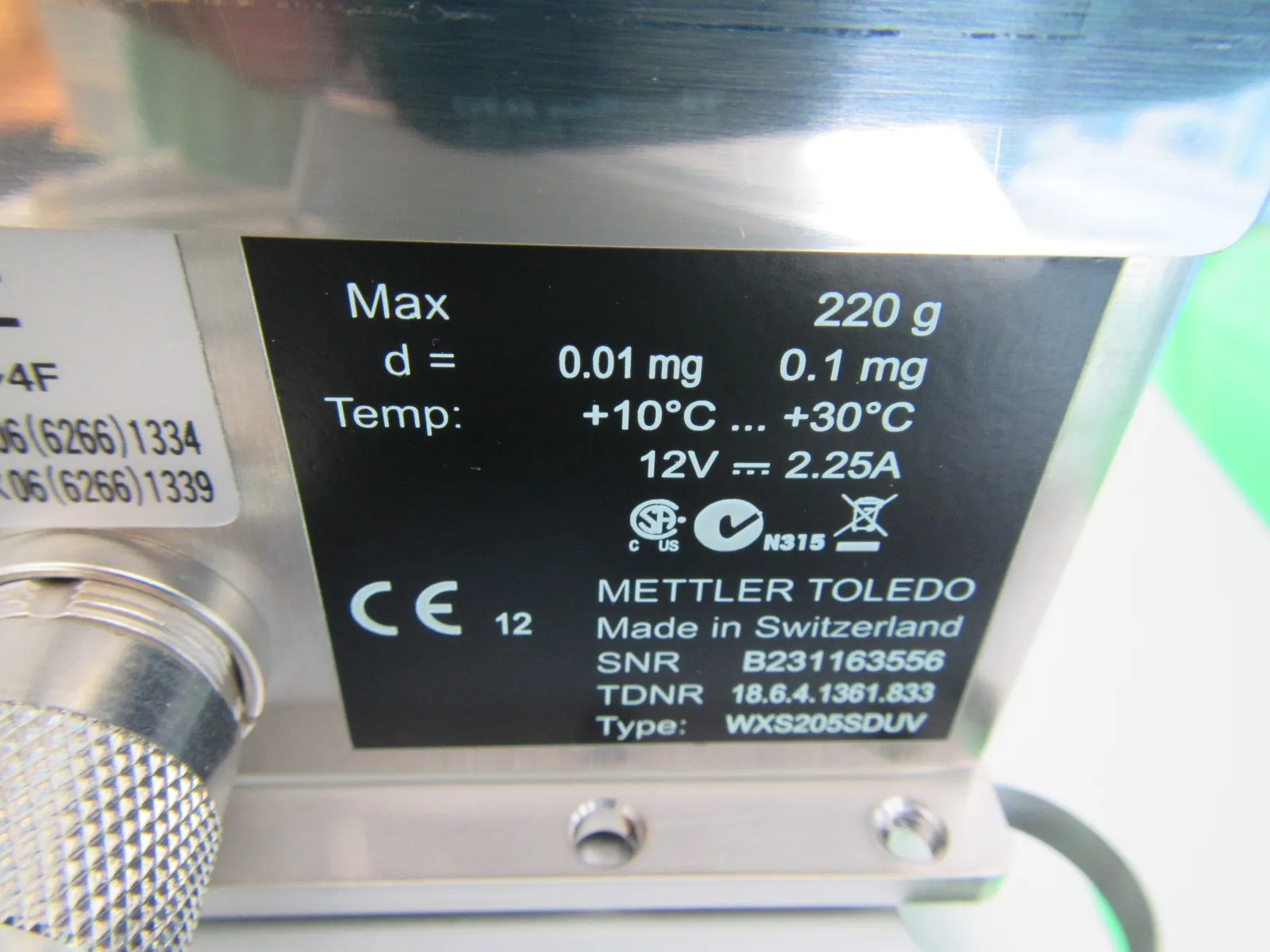 METTLER TOLEDO WXSE electronic scale Detail Image - ASKINDEX Korea