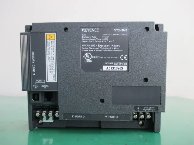 Keyence VT2-5MB 터치 패널 상세 이미지 - ASKINDEX 코리아