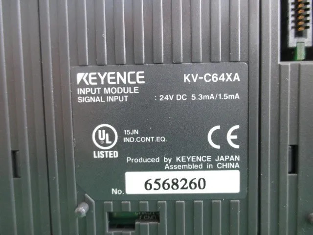 Keyence KV-C64XA 시퀀서(PLC) 상세 이미지 - ASKINDEX 코리아