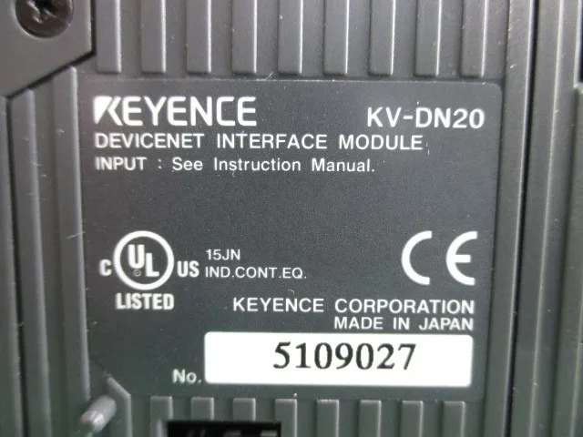 Keyence KV-DN20 시퀀서(PLC) 상세 이미지 - ASKINDEX 코리아
