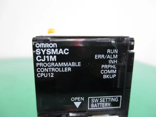 Omron CJ1M-CPU12 Sequencer (PLC) Detail Image - ASKINDEX Korea
