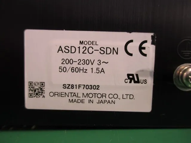 오리엔탈 모터 ASD12C-SDN 스테핑 드라이버 상세 이미지 - ASKINDEX 코리아