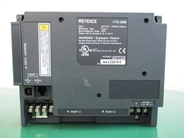 Keyence VT2-5MB 터치 패널 상세 이미지 - ASKINDEX 코리아