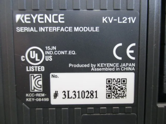 Keyence KV-L21V 시퀀서(PLC) 상세 이미지 - ASKINDEX 코리아