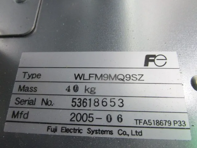 후지 전기 WLFM9MQ9SZ FFU 상세 이미지 - ASKINDEX 코리아