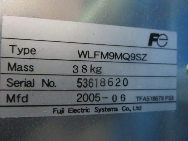 Fuji Electric WLFM9MQ9SZ FFU Detail Image - ASKINDEX Korea