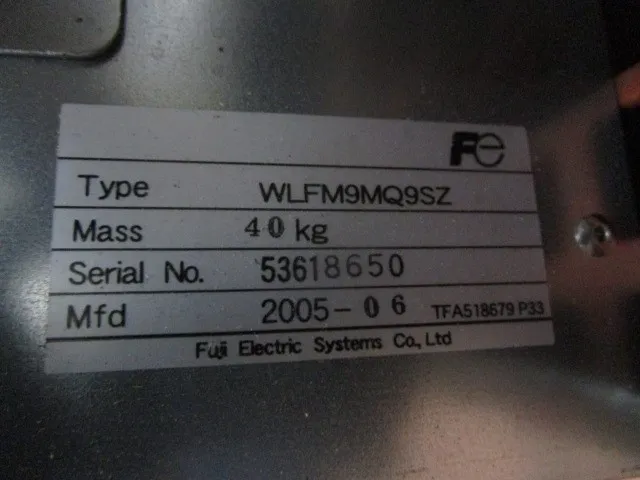 후지 전기 WLFM9MQ9SZ FFU 상세 이미지 - ASKINDEX 코리아
