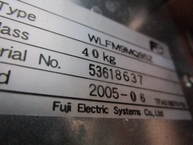 Fuji Electric WLFM9MQ9SZ FFU Detail Image - ASKINDEX Korea