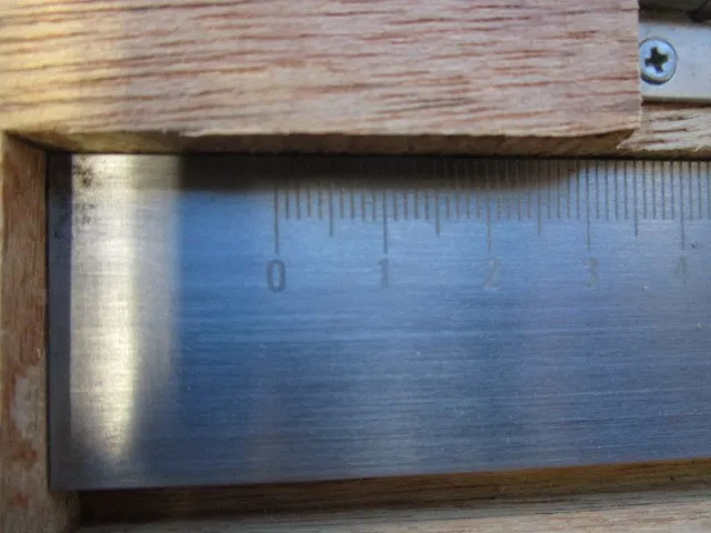 Obishi Keiki Seisakusho A形 Straight edge (with scale) Detail Image - ASKINDEX Korea