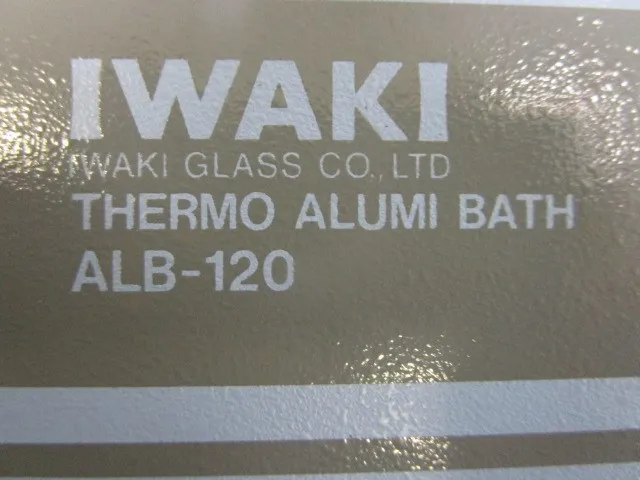 Iwaki Glass ALB-120 Aluminum block thermostatic bath (thermo aluminum bath) Detail Image - ASKINDEX Korea