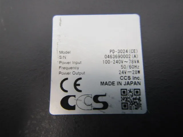 CCS PD-3024 LED 조명 전원 공급 장치 상세 이미지 - ASKINDEX 코리아