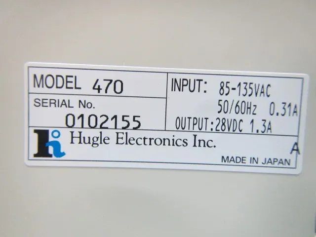 Hugle モデル470 Ionizer (bar/power supply) Detail Image - ASKINDEX Korea