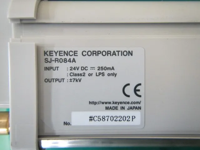 Keyence SJ-R084A 이오나이저 (바 / 컨트롤러 내장 / 전원 없음) 상세 이미지 - ASKINDEX 코리아