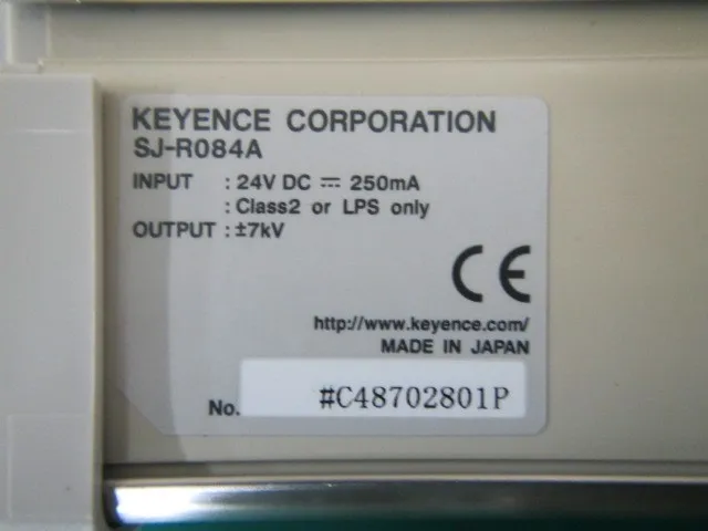 Keyence SJ-R084A 이오나이저 (바 / 컨트롤러 내장 / 전원 없음) 상세 이미지 - ASKINDEX 코리아