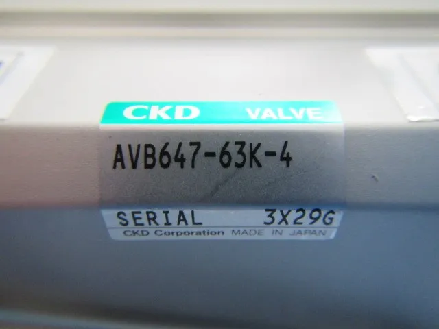 CKD AVB647-63K-4-BT0H-D 에어 밸브 상세 이미지 - ASKINDEX 코리아