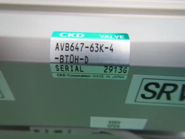 CKD AVB647-63K-4-BT0H-D 에어 밸브 상세 이미지 - ASKINDEX 코리아