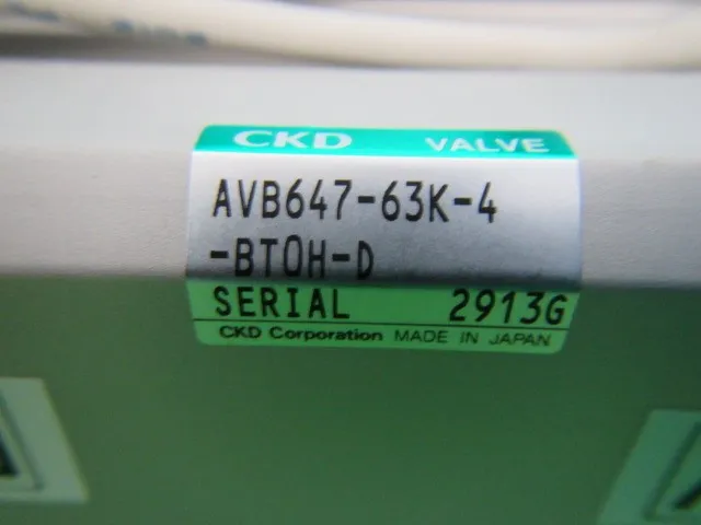 CKD AVB647-63K-4-BT0H-D 에어 밸브 상세 이미지 - ASKINDEX 코리아