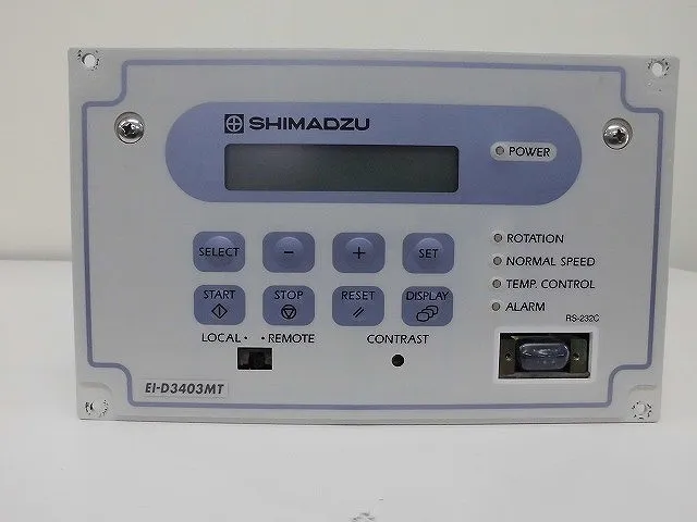 Shimadzu Corporation TMP3403LMTC/EID3403MT Turbomolecular Pump Set Detail Image - ASKINDEX Korea