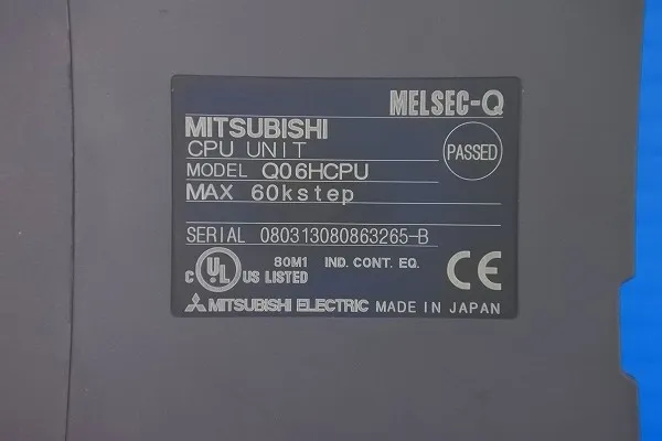 Mitsubishi Electric Q06HCPU Sequencer (PLC) Detail Image - ASKINDEX Korea