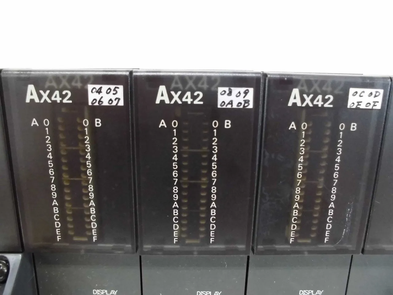 미쓰비시 전기 A61P/AJ71UC24/AX41/AX42 시퀀서(PLC) 상세 이미지 - ASKINDEX 코리아