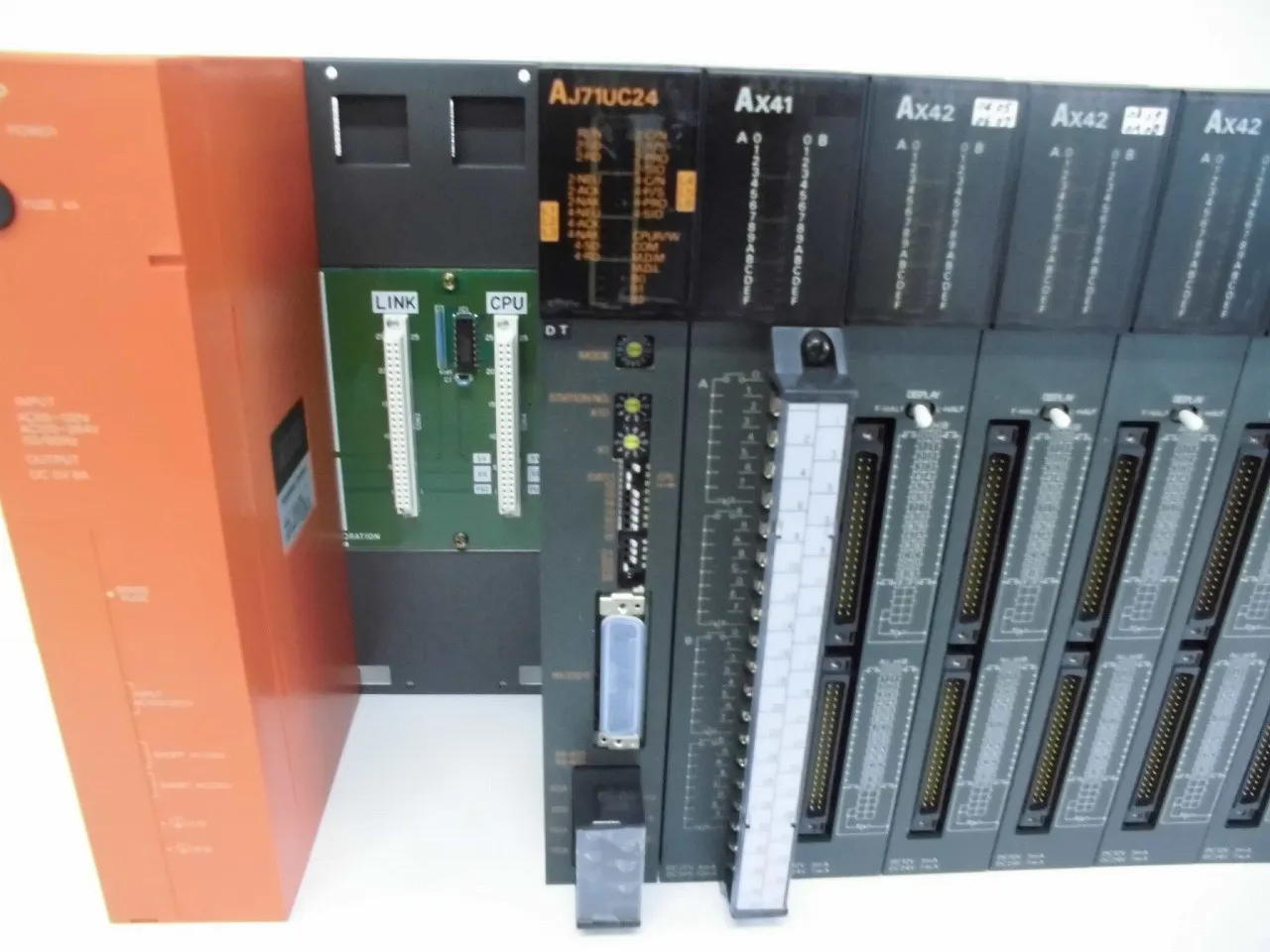 미쓰비시 전기 A61P/AJ71UC24/AX41/AX42 시퀀서(PLC) 상세 이미지 - ASKINDEX 코리아